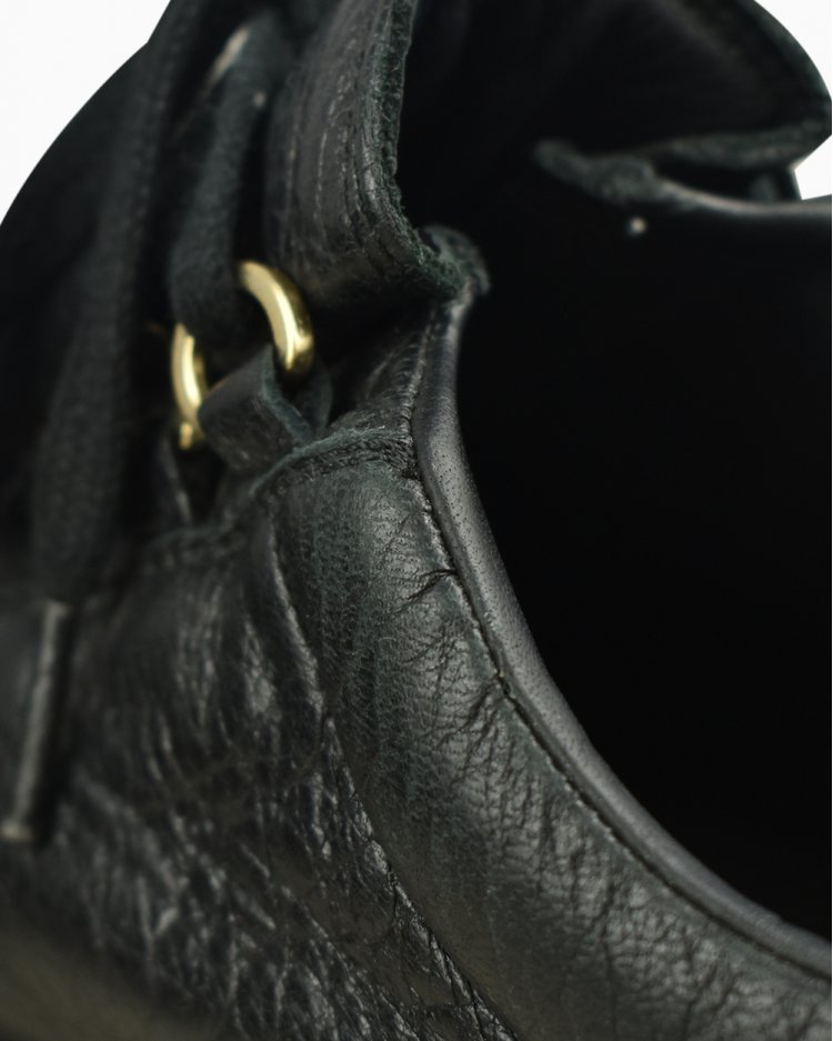 Tênis Balenciaga Arena Original de Couro Preto Feminino